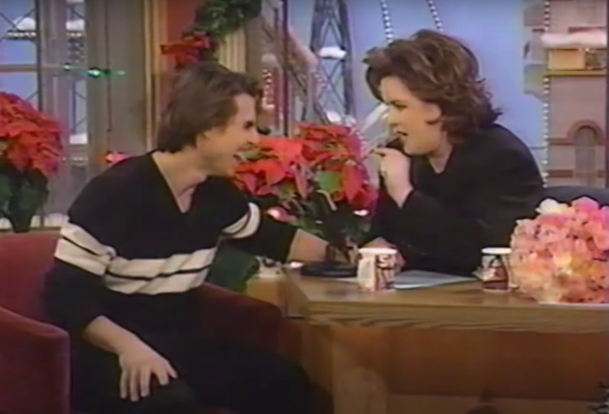 Tom Cruise on "The Rosie O'Donnell Show" in 1996