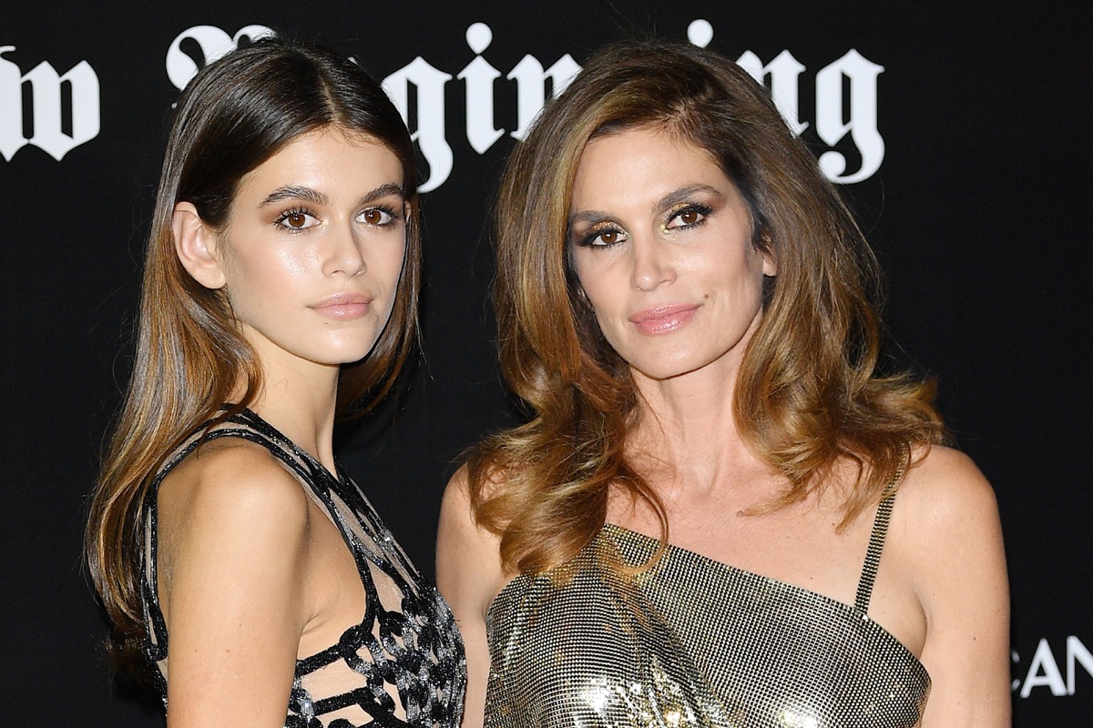 Kaia Gerber and Cindy Crawford