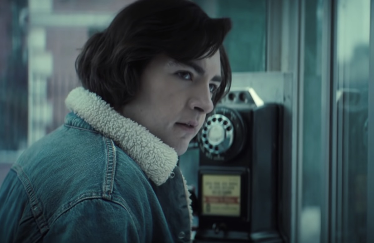 Michael Gandolfini as young Tony Soprano in "The Many Saints of Newark"
