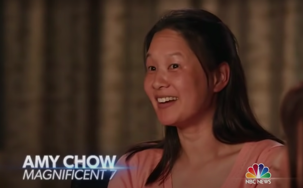 Amy Chow on the "Today" show in 2016