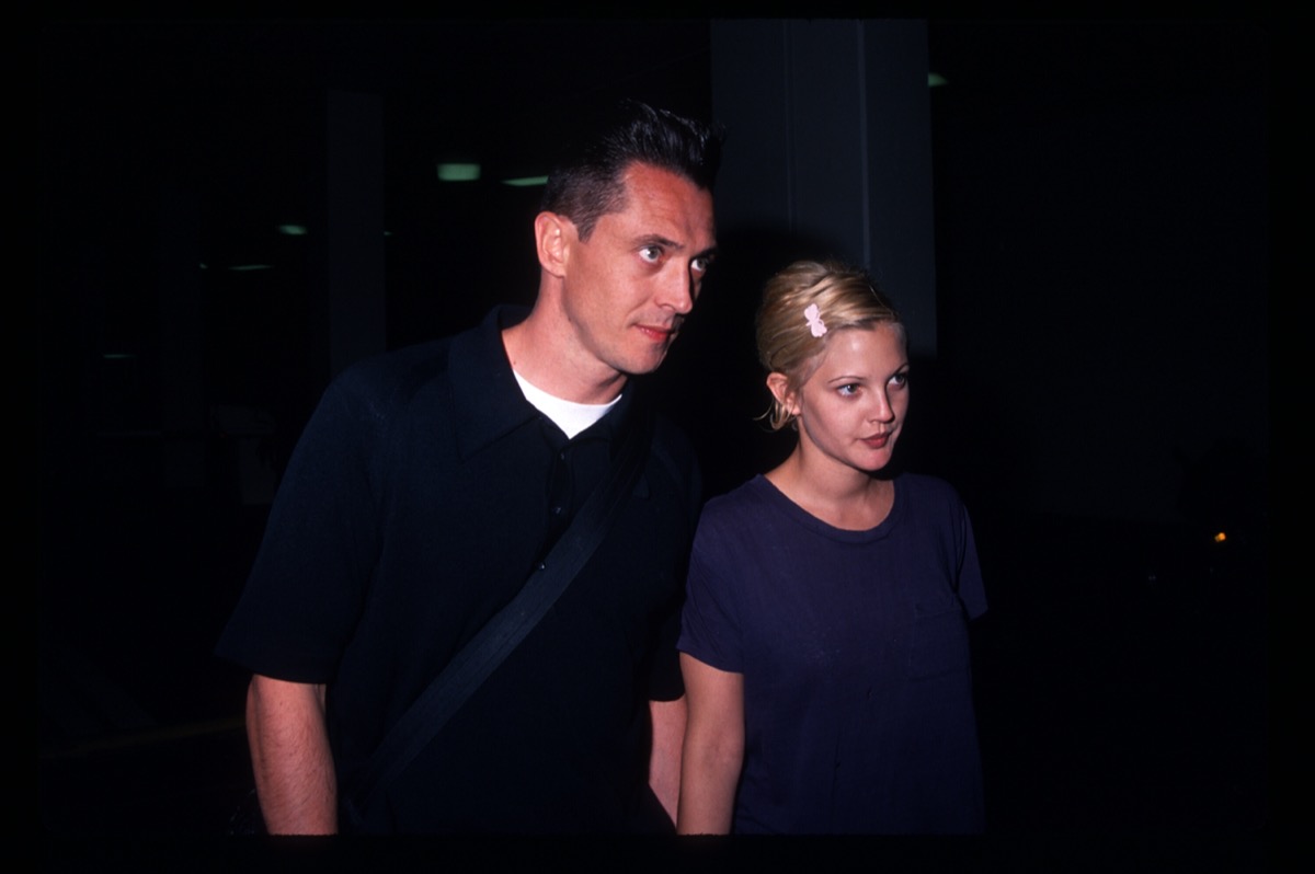 Jeremy Thomas and Drew Barrymore