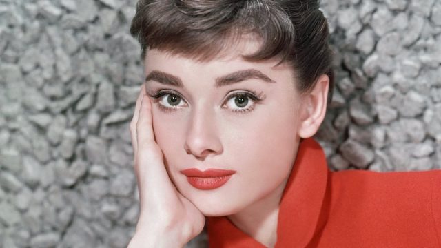 Audrey Hepburn poses for a publicity still circa 1957.