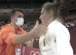 Judo Olympian Martyna Trajdos defends coach who slapped her face as part of pregame ritual
