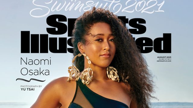NAOMI OSAKA SI Swim cover; credit: Yu Tsai/Sports Illustrated