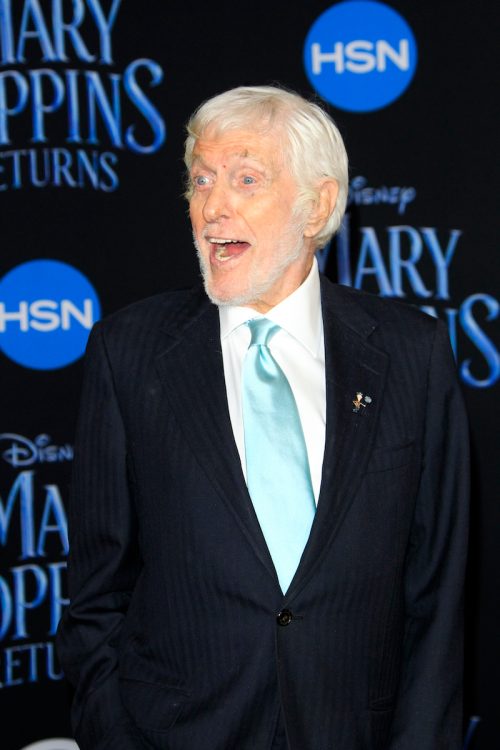 Dick Van Dyke at the premiere of "Mary Poppins Returns" in 2018