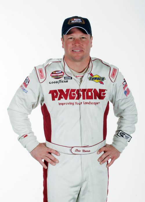 Eric Norris in a portrait from the California Speedway in 2005