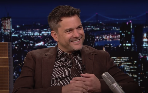 Joshua Jackson on "The Tonight Show" in July 2021