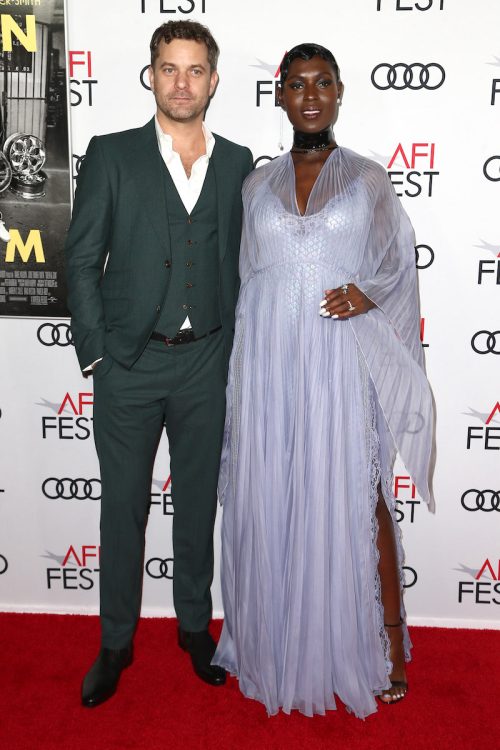 Joshua Jackson and Jodie Turner-Smith at AFI Fest 2019 premiere of "Queen & Slim"