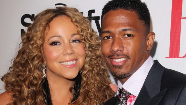 Mariah Carey and Nick Cannon at the 2012 BMI Urban Awards