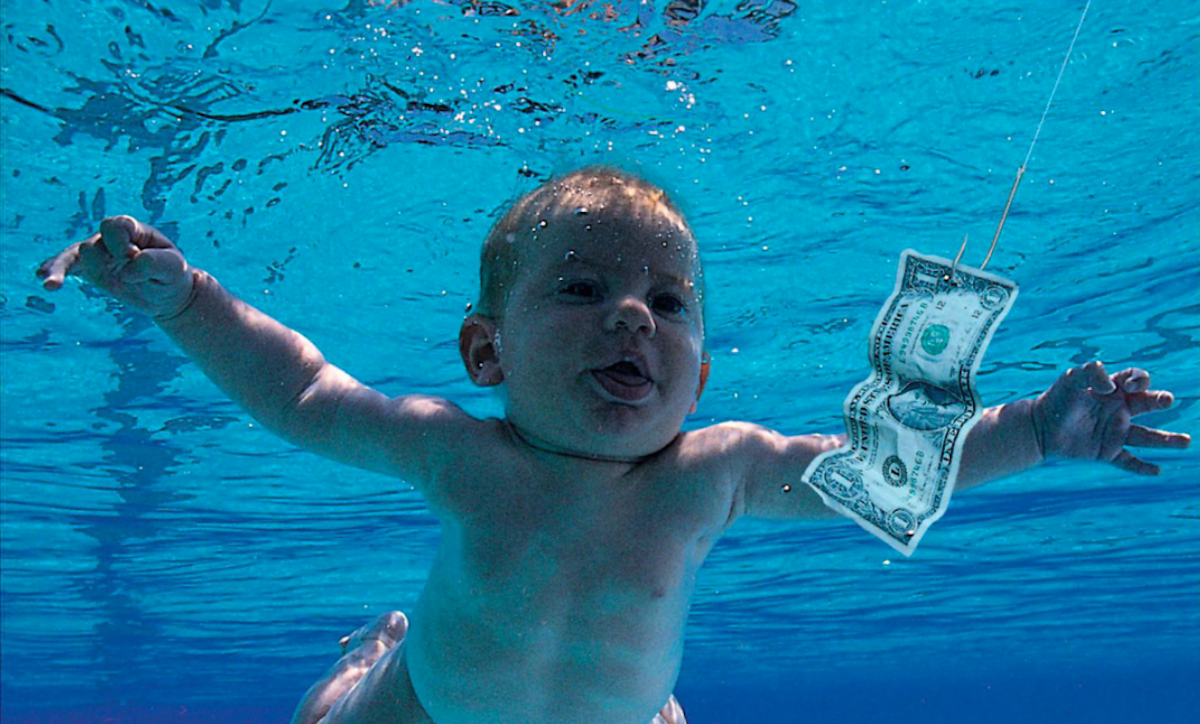 Nirvana's "Nevermind" album cover