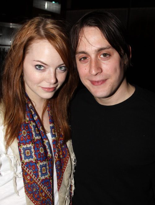 Emma Stone and Kiernan Culkin in 2009