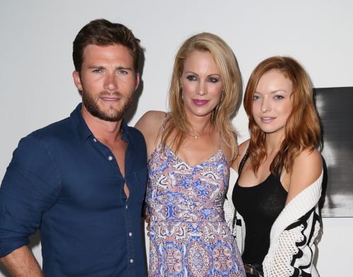 Scott Eastwood, Alison Eastwood and Francesca Eastwood in 2015