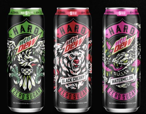 hard Mountain Dew beverages