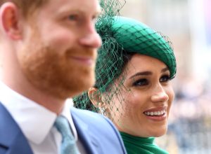 Prince Harry, Duke of Sussex and Meghan, Duchess of Sussex attend the Commonwealth Day Service 2020 at Westminster Abbey on March 09, 2020 in London, England.