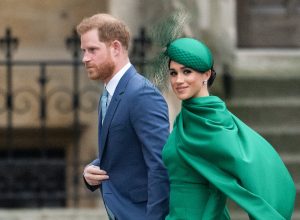 Prince Harry, Duke of Sussex and Meghan, Duchess of Sussex attend the Commonwealth Day Service 2020 on March 09, 2020 in London, England.