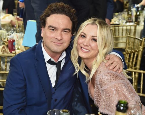 Johnny Galecki and Kaley Cuoco 2018