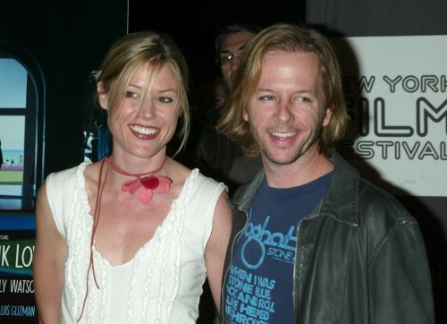 David Spade and Julie Bowen in 2002