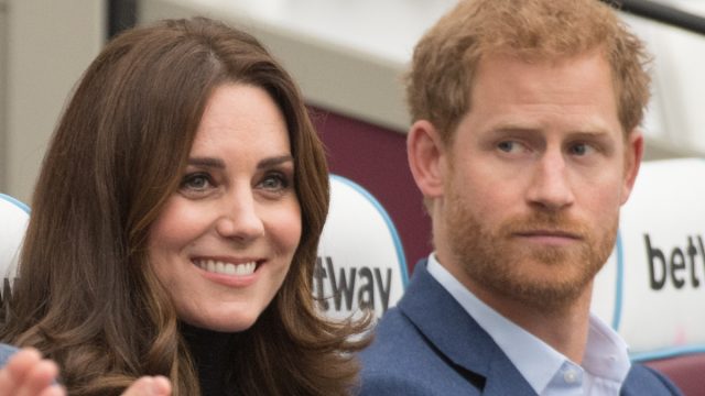 Prince Harry and Catherine, Duchess of Cambridge attend the Coach Core graduation ceremony for more than 150 Coach Core apprentices at The London Stadium on October 18, 2017 in London, England.