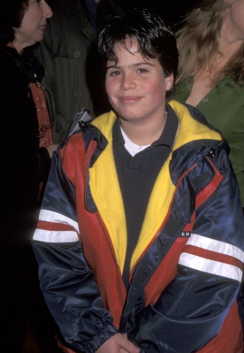 Ross Malinger at the 1997 premiere of "Turbulence"