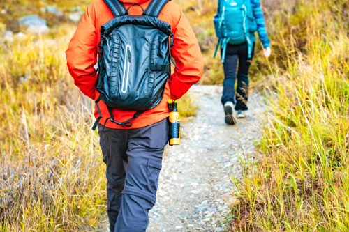 hikers with bear spray