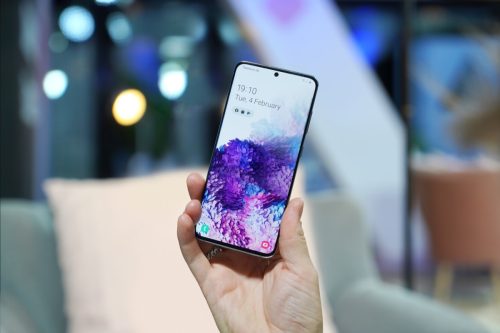 Munich, Germany â€“ February 4, 2020: Samsung announced a new flagships Galaxy S20