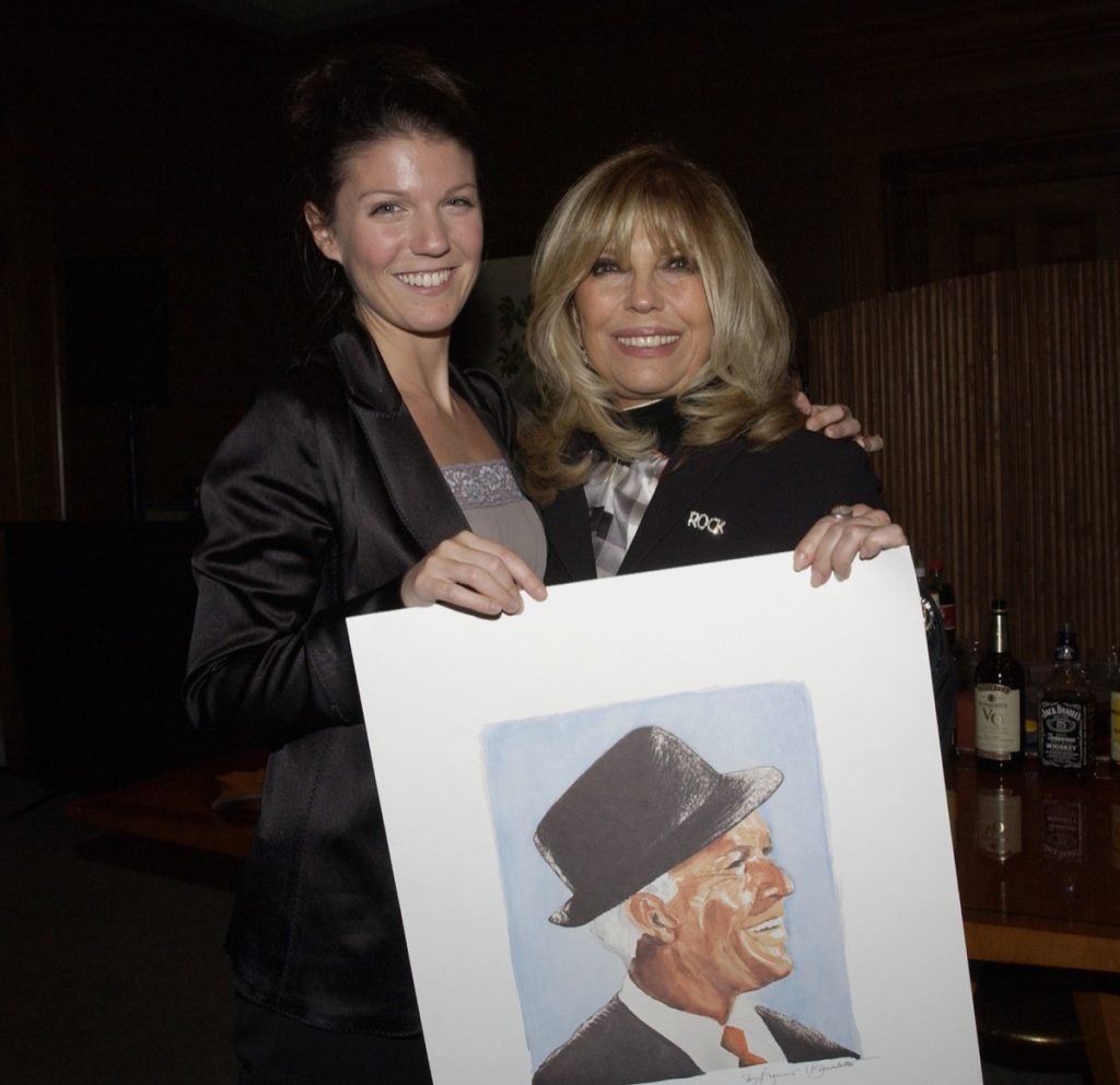 Nancy Sinatra and daughter AJ Lambert