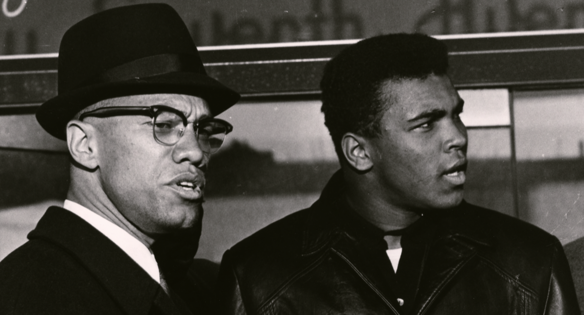 Malcolm X and Muhammad Ali