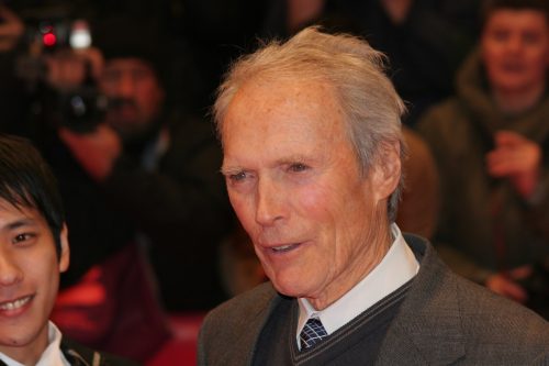 Clint Eastwood at the Berlin Film Festival premiere of "Letters from Iwo Jima" in February 2007