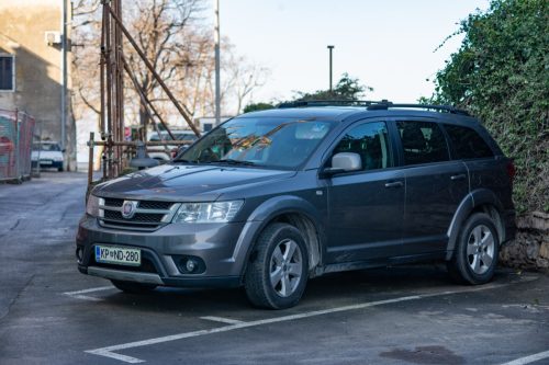 Dodge Journey car in a parking lot