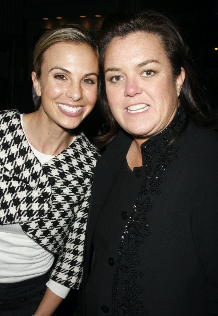 Elisabeth Hasselbeck and Rosie O'Donnell