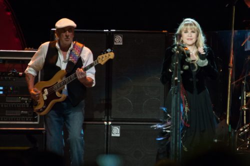 Fleetwood Mac performing in Sacramento, California in July 2013