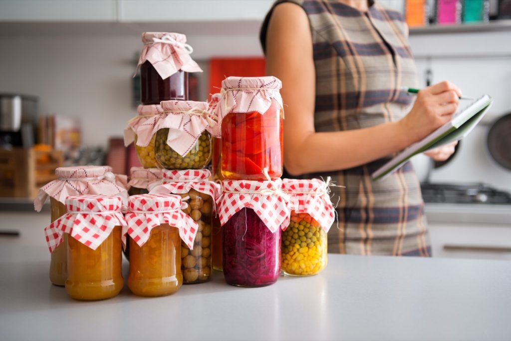 Home canned goods