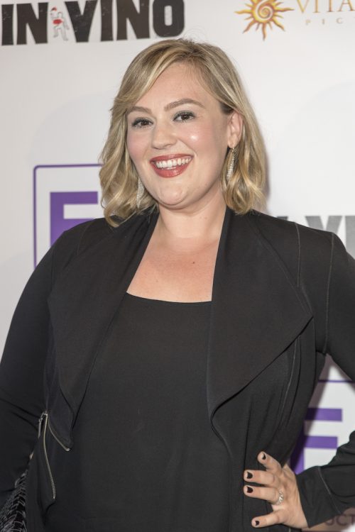Jennifer Candy at the premiere of "In Vino" in July 2017