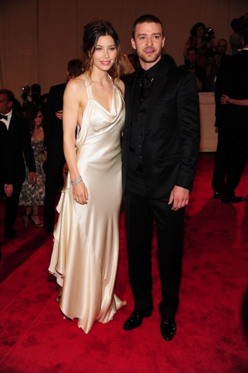 Jessica Biel and Justin Timberlake at the 2010 Met Gala