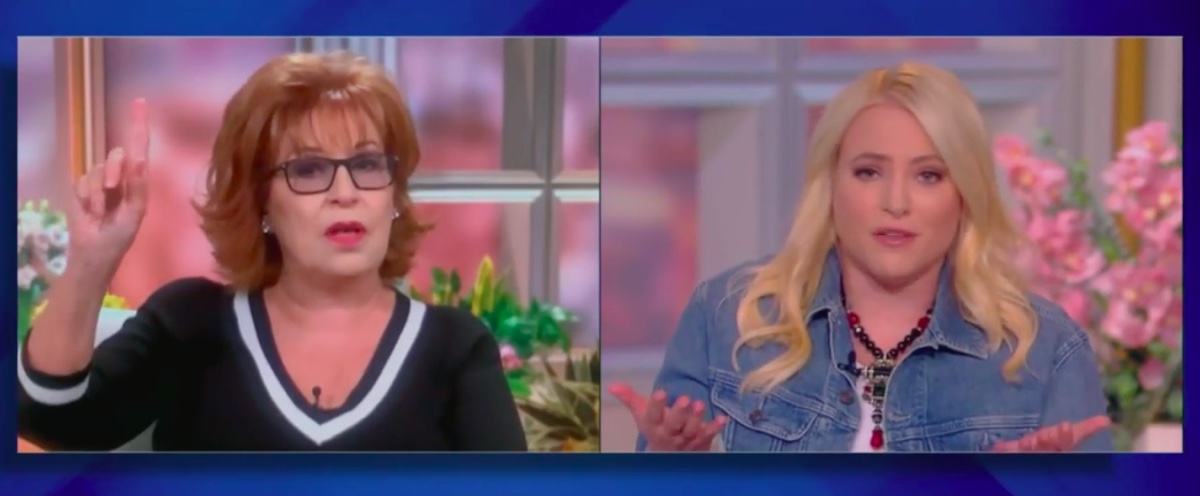Joy Behar and Meghan McCain on The View