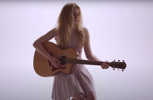 Maggie Sajak in her "Wild Boy" music video