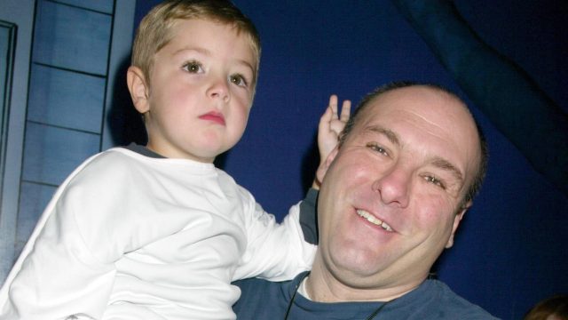 James and Michael Gandolfini during Nickelodeon and MAC Cosmetics Host "Dream Halloween" Benefit in 2002