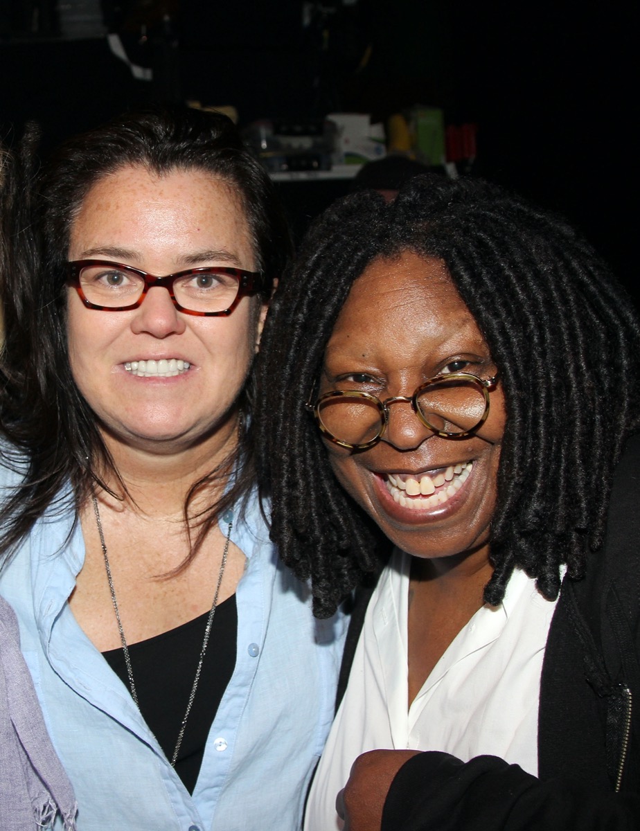 Rosie O'Donnell and Whoopi Goldberg