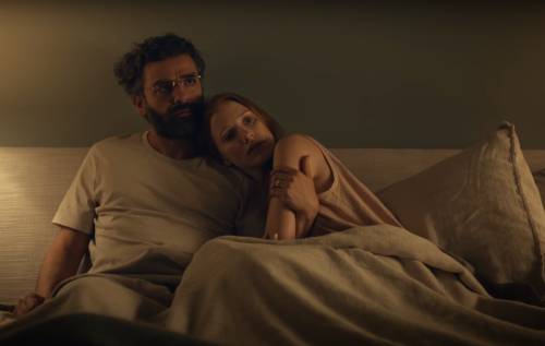 Oscar Isaac and Jessica Chastain in "Scenes from a Marriage"