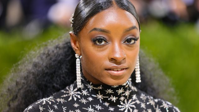 Simone Biles at the Met Gala in September 2021