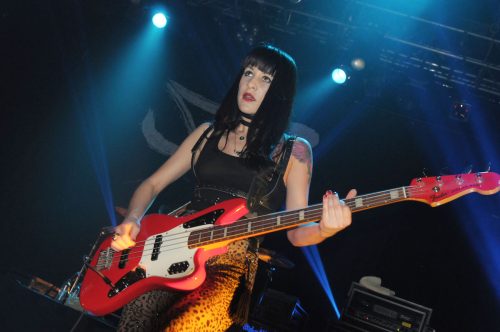 Tatia Starkey performing with My Vitriol in May 2013 in London