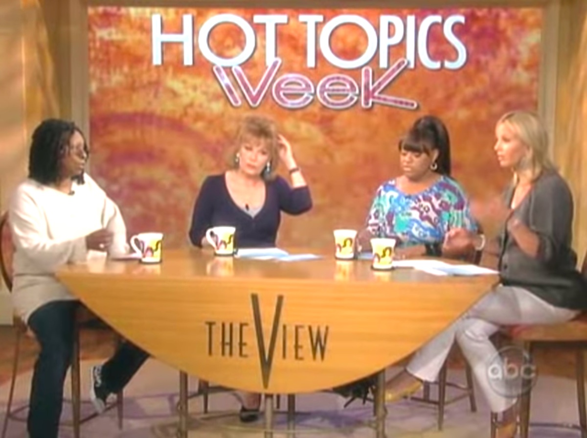 Whoopi Goldberg, Joy Behar, Sherri Shepherd, and Elisabeth Hasselbeck on The View