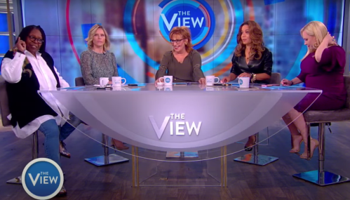 "The View" co-hosts hosting the show in June 2018