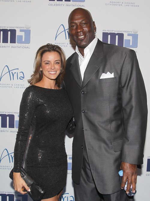 Yvette Prieto and Michael Jordan at the 10th Annual Michael Jordan Celebrity Invitational Celebration in April 2011
