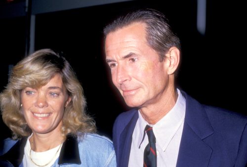 Anthony Perkins and Berry Berenson