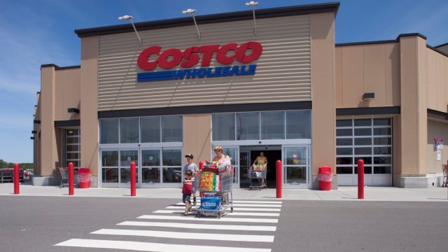 shopping at costco