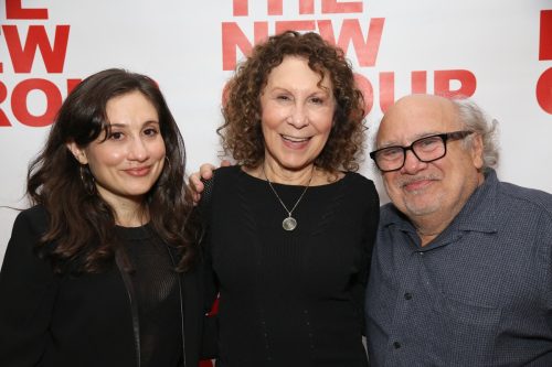 Lucy DeVito, Rhea, Perlman, and Danny DeVito