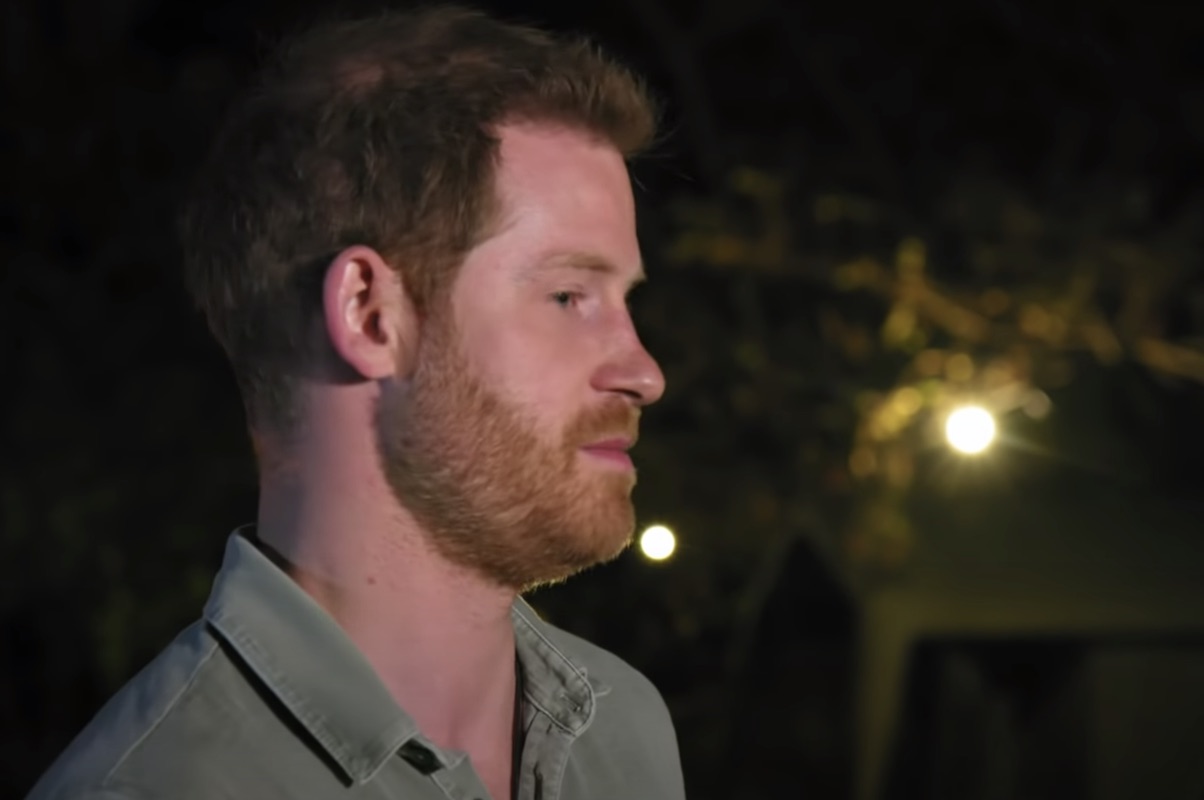 Harry appears on ITV News in Oct. 2019