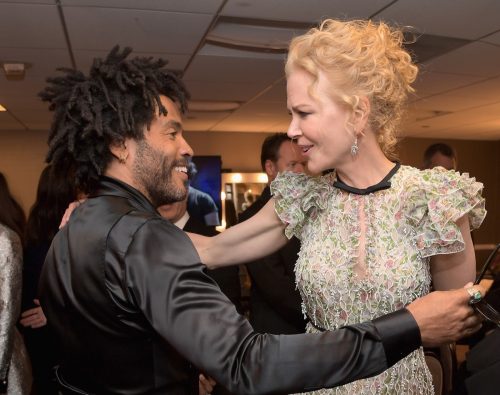 Nicole Kidman and Lenny Kravitz 2016