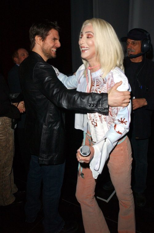 Tom Cruise and Cher 2002